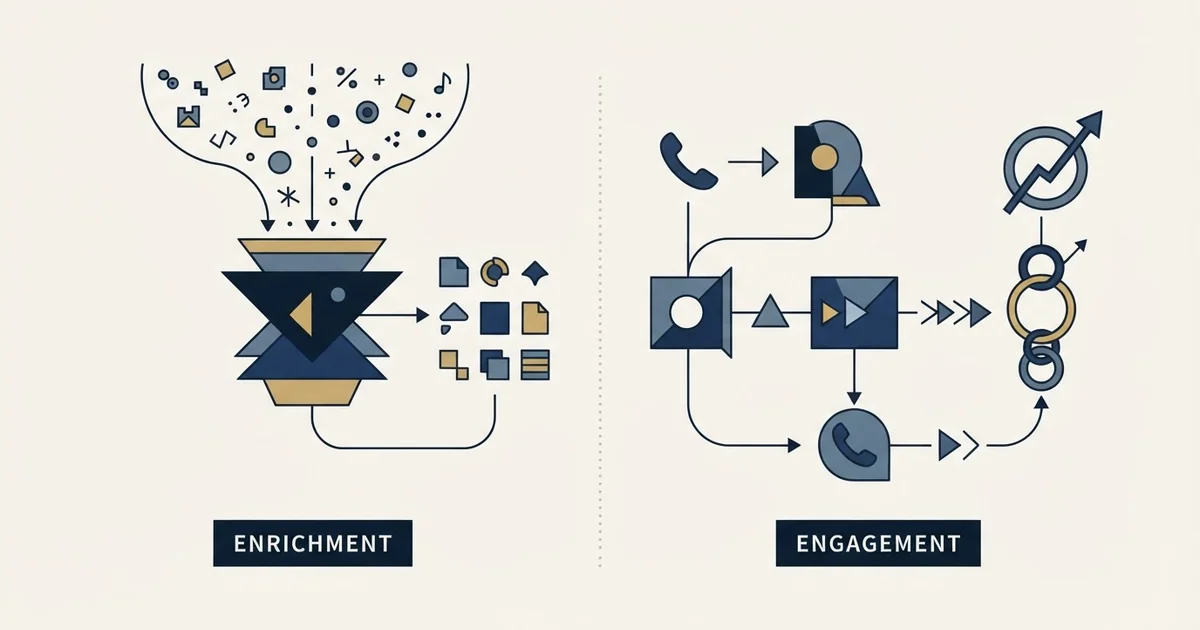 Editorial illustration for Datagma vs PhoneBurner