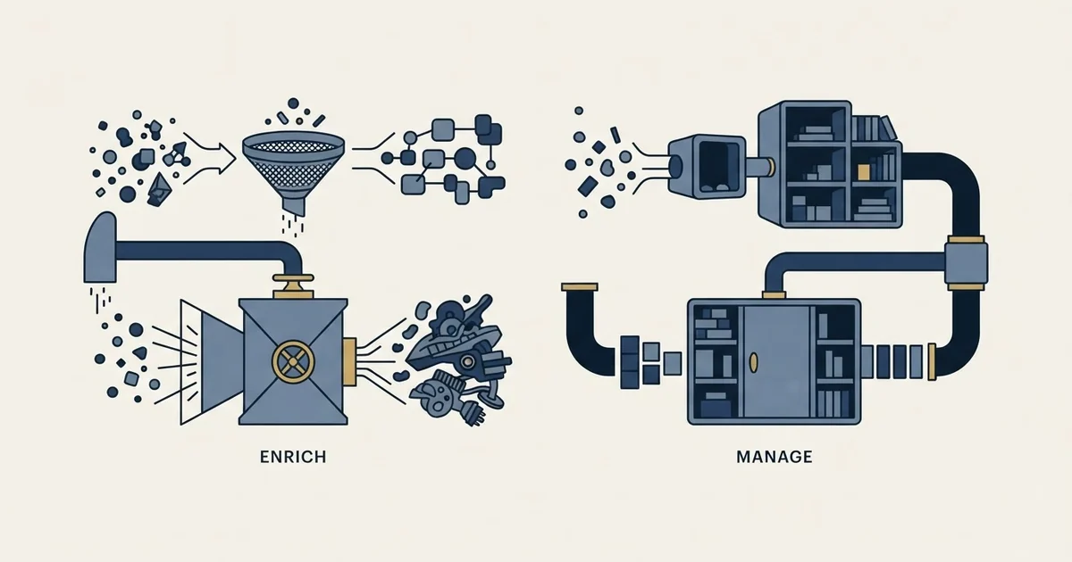 Editorial illustration for Datagma vs Pipeline CRM
