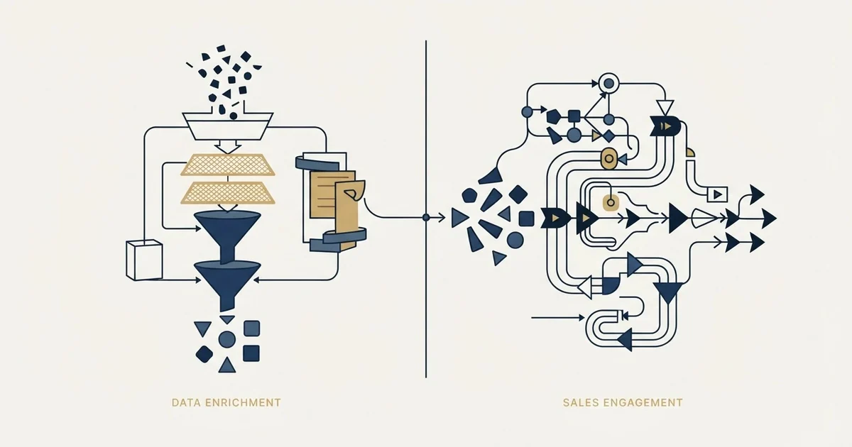 Editorial illustration for Datagma vs SalesRobot