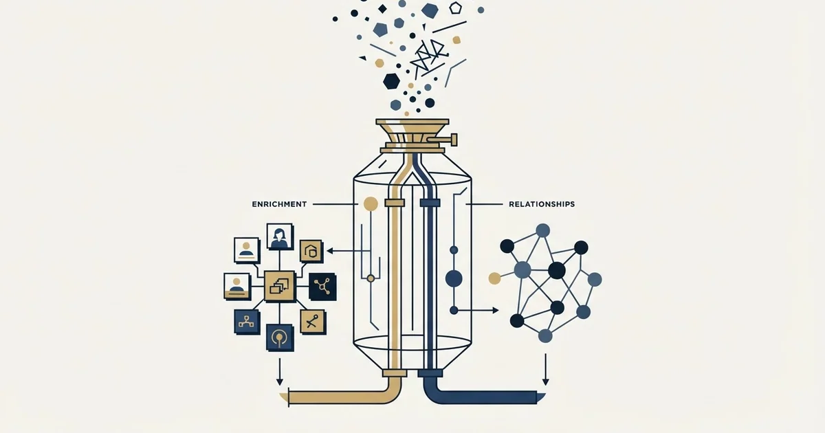 Editorial illustration for Datanyze vs folk