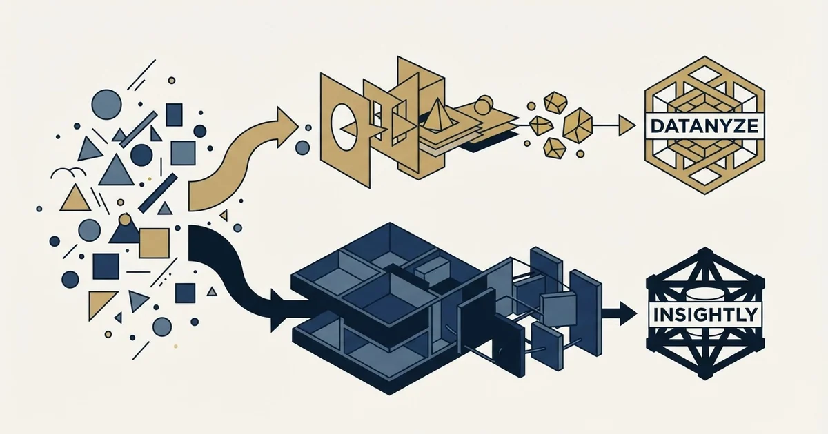 Editorial illustration for Datanyze vs Insightly