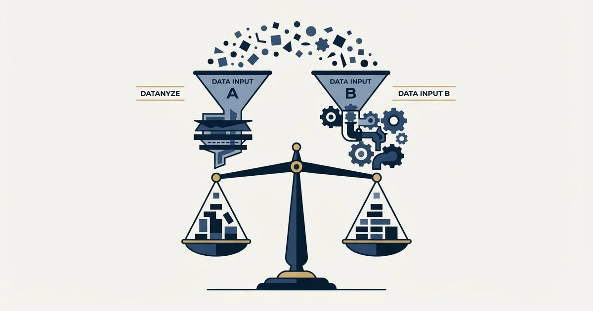 Editorial illustration for Datanyze vs Kaspr