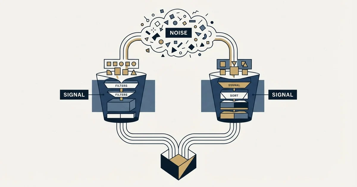 Editorial illustration for Datanyze vs Ocean.io