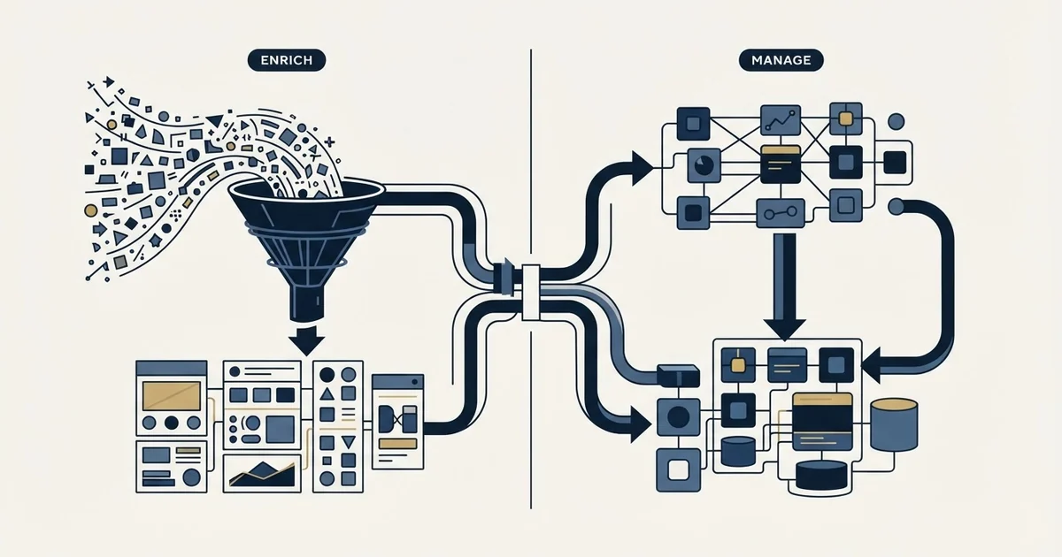 Editorial illustration for Datanyze vs Coevera