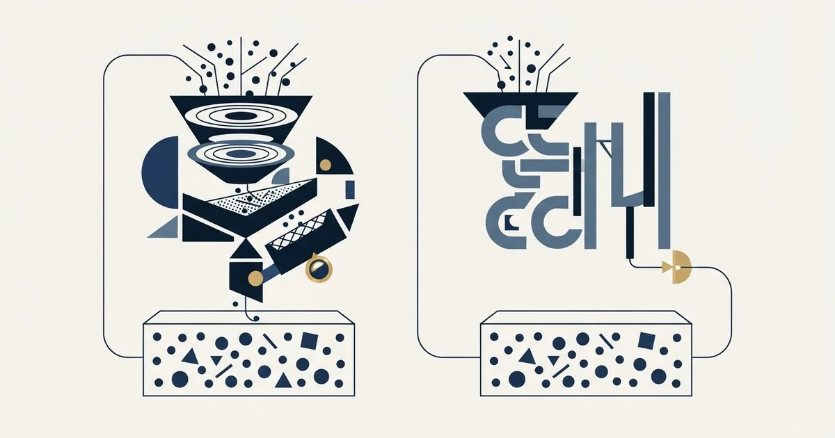 Editorial illustration for Datanyze vs Skrapp.io