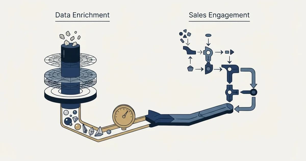 Editorial illustration for Datanyze vs Skylead