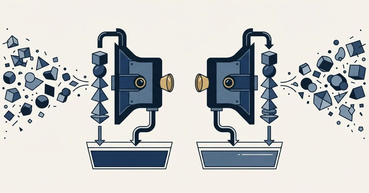 Editorial illustration for Datanyze vs TheirStack