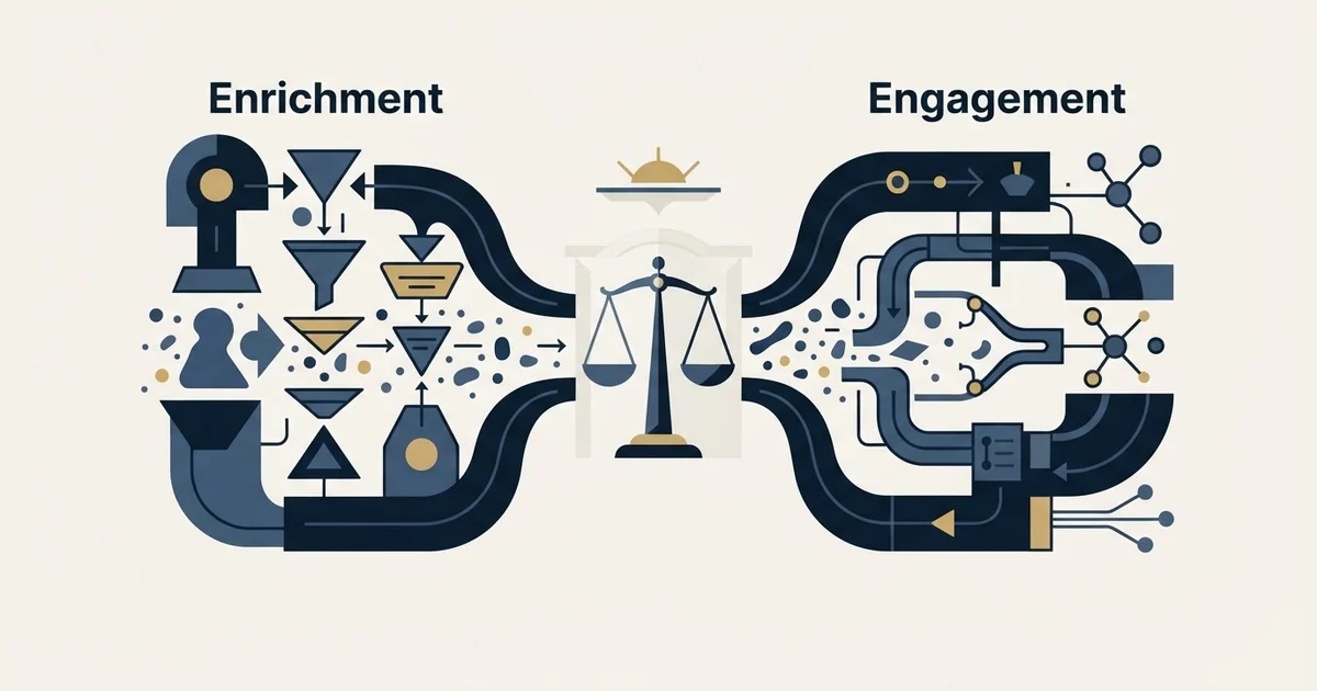 Editorial illustration for Datanyze vs Unify