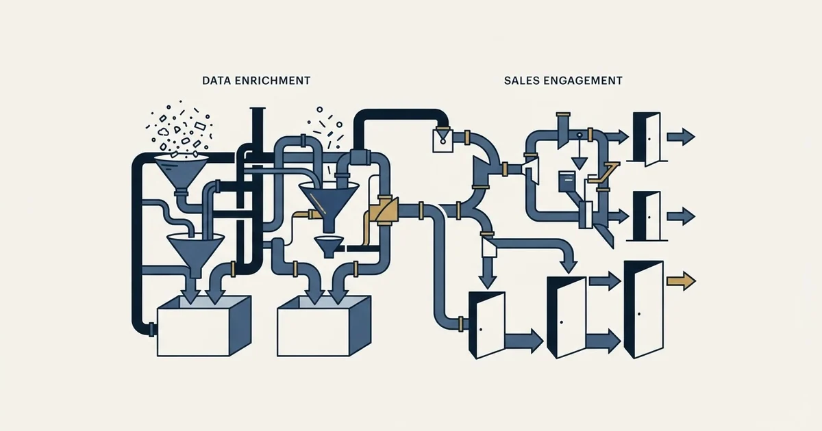 Editorial illustration for Datanyze vs Zeekeo