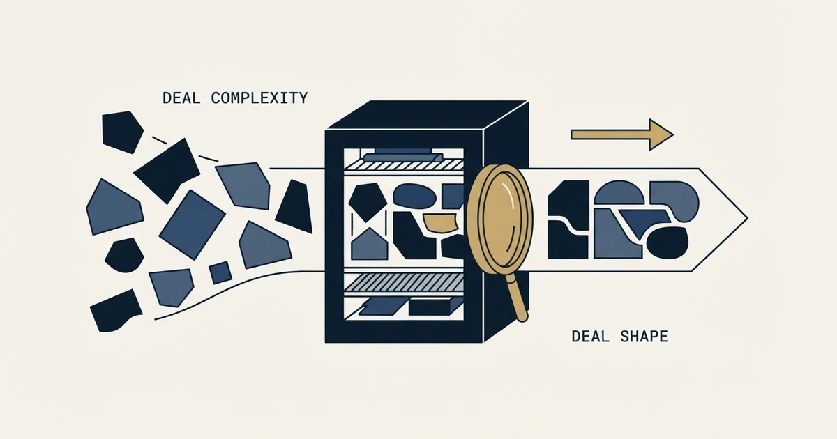 Editorial illustration for Deal Desks