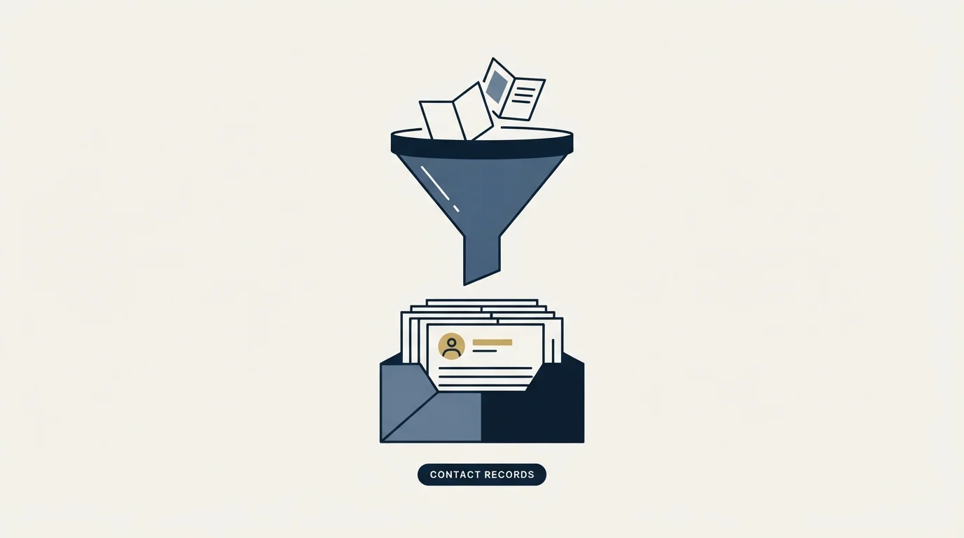 Section illustration: What arrives when you buy leads