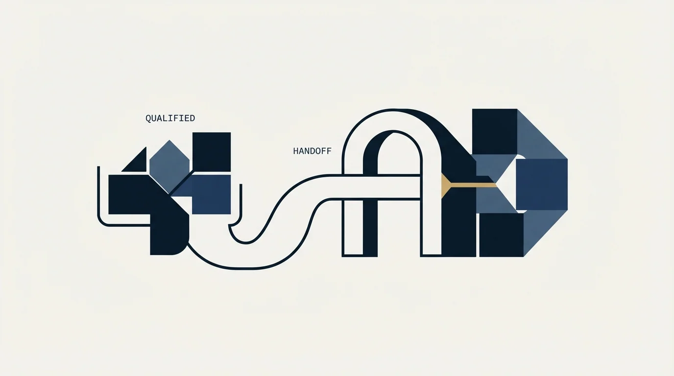 Section illustration: The handoff, if it passes