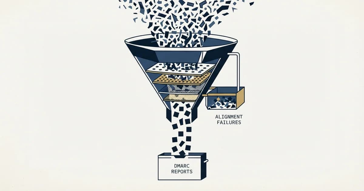 Editorial illustration for Postmark DMARC Monitoring
