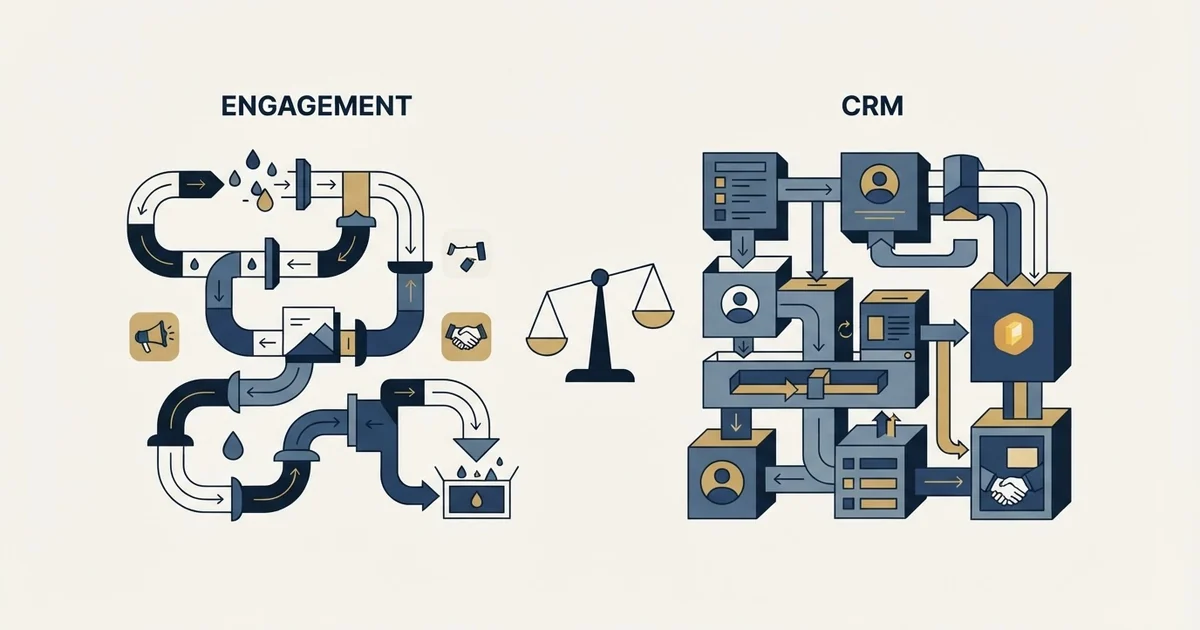 Editorial illustration for Dripify vs Freshsales