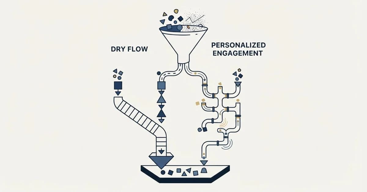 Editorial illustration for Dripify vs Humanlinker
