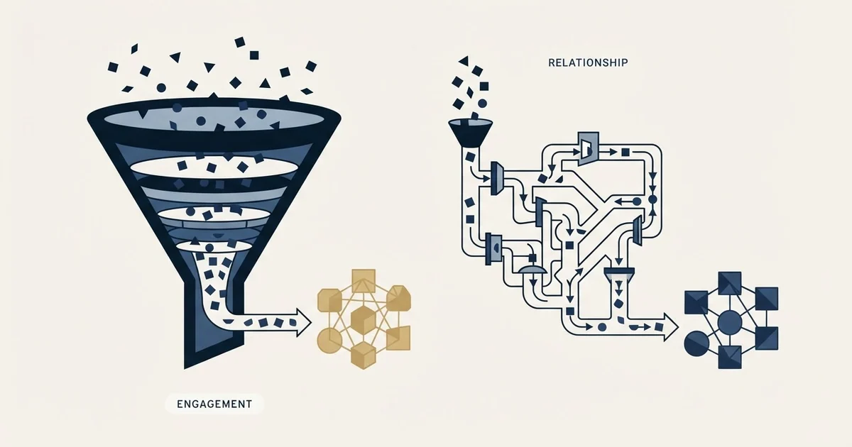 Editorial illustration for Dripify vs Insightly