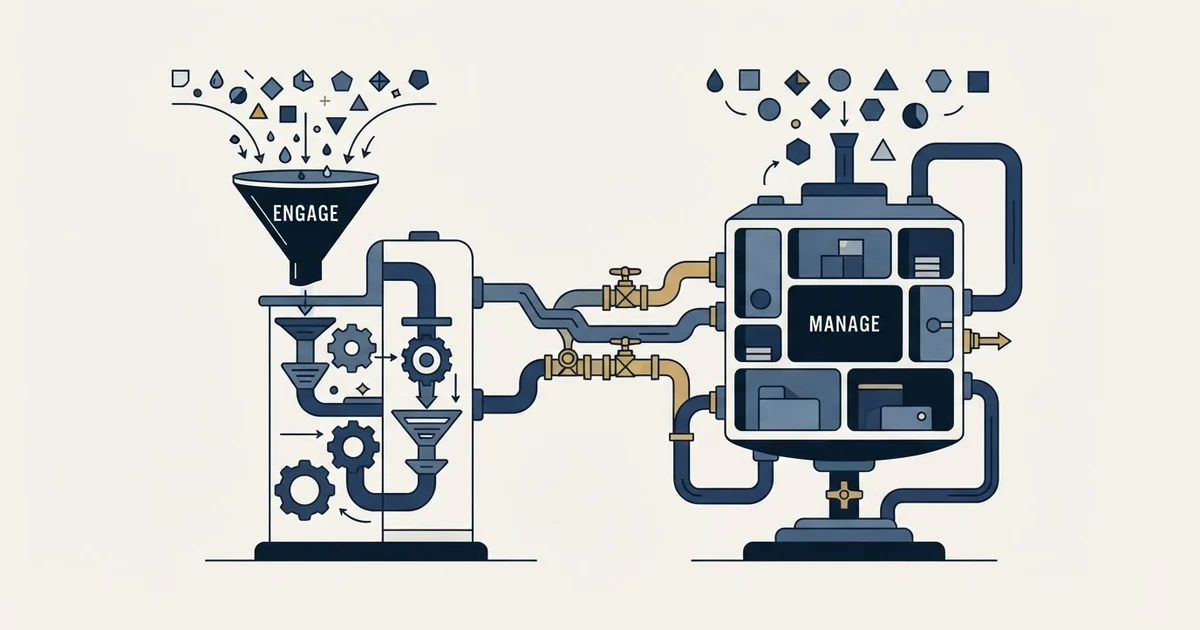 Editorial illustration for Dripify vs Kylas