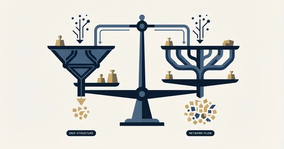 Editorial illustration for Dripify vs La Growth Machine