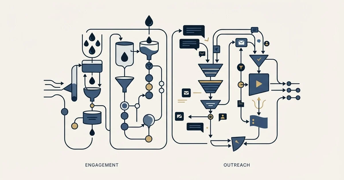 Editorial illustration for Dripify vs Lemlist