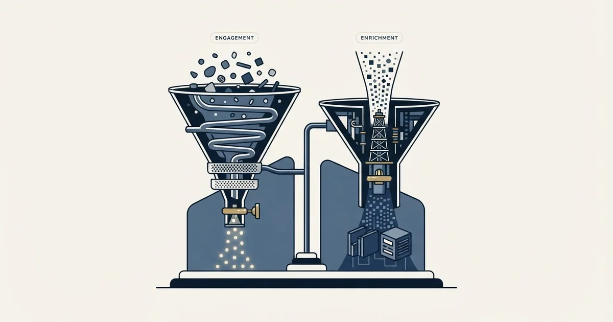 Editorial illustration for Dripify vs Lusha