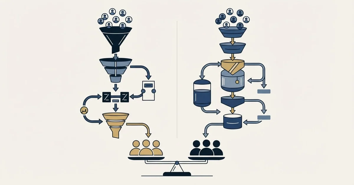 Editorial illustration for Dripify vs NeverBounce