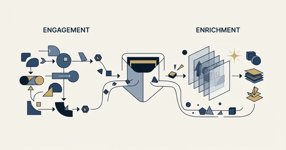 Editorial illustration for Dripify vs People Data Labs