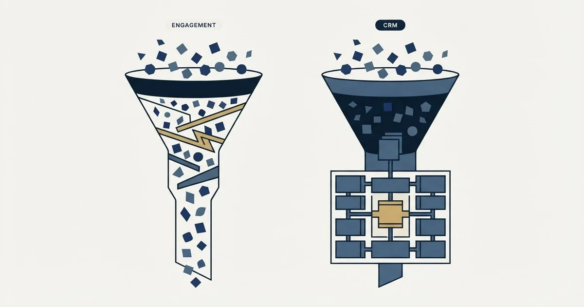 Editorial illustration for Dripify vs Salesflare