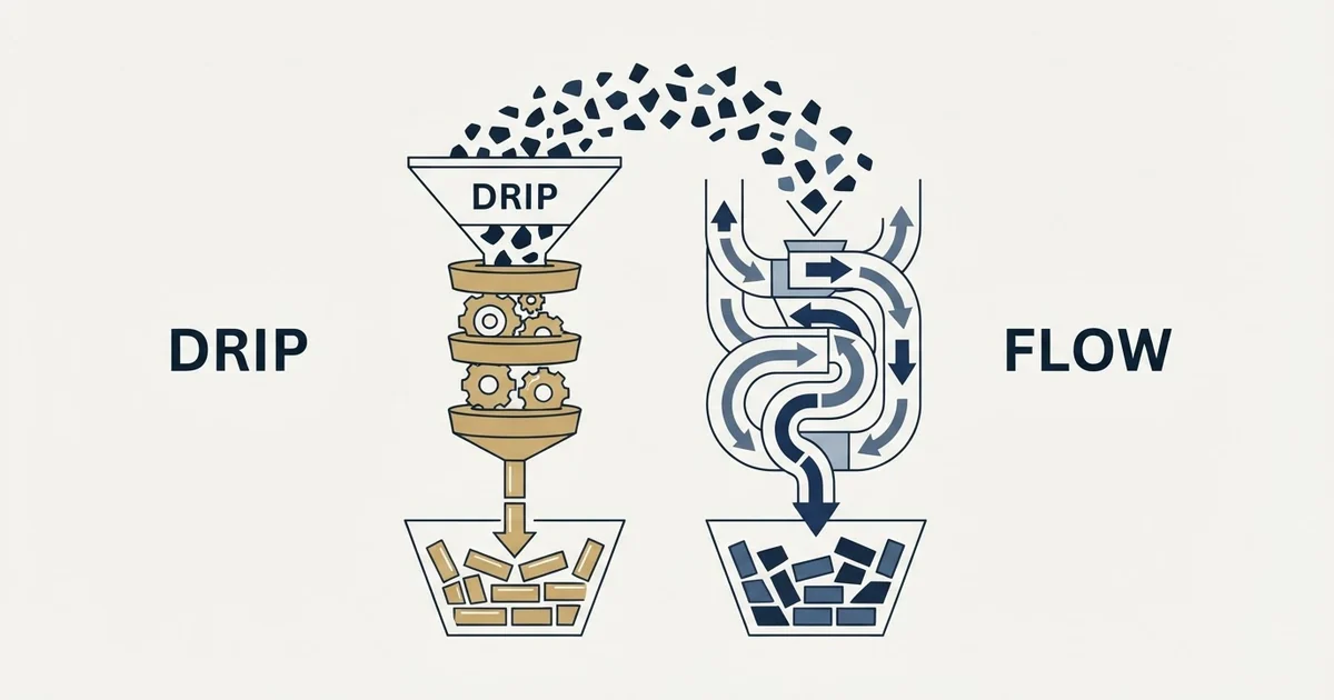 Editorial illustration for Dripify vs Salesflow