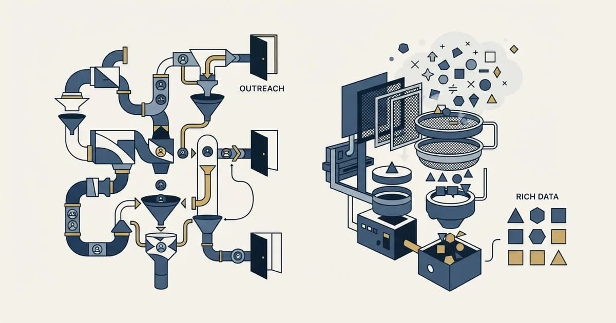 Editorial illustration for Dripify vs Scrupp