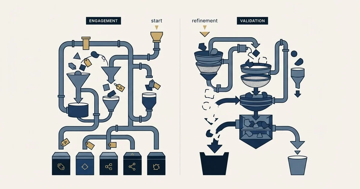 Editorial illustration for Dripify vs Verifalia