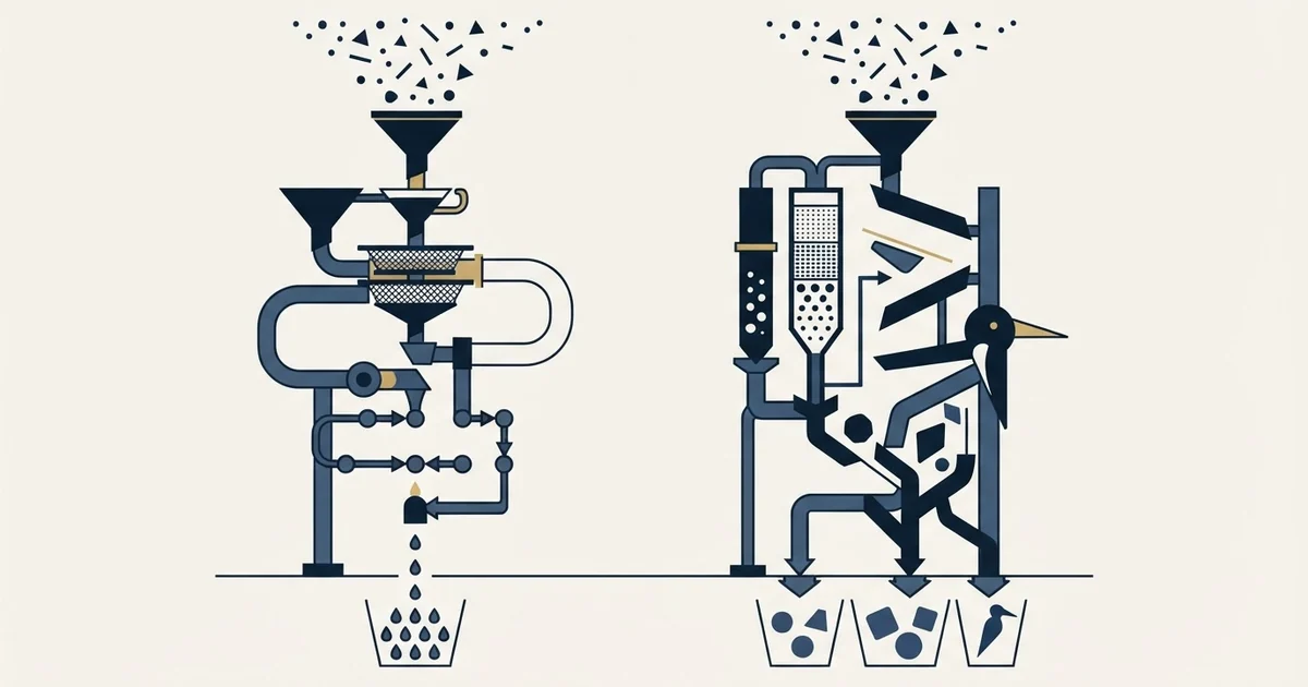 Editorial illustration for Dripify vs Woodpecker