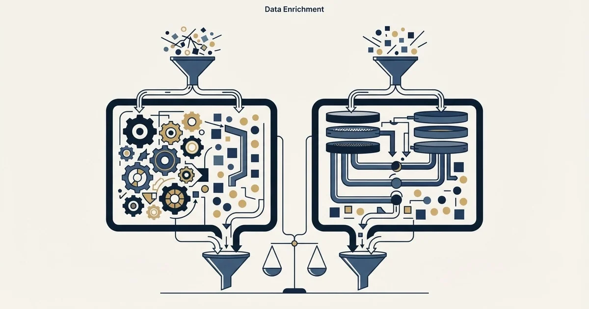 Editorial illustration for Dropcontact vs Lead411
