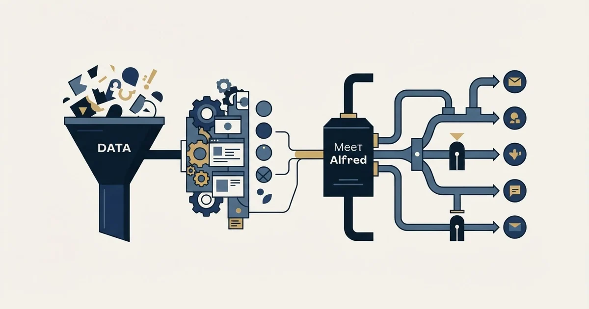 Editorial illustration for Dropcontact vs Meet Alfred