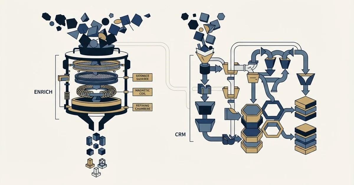 Editorial illustration for Dropcontact vs Pipedrive