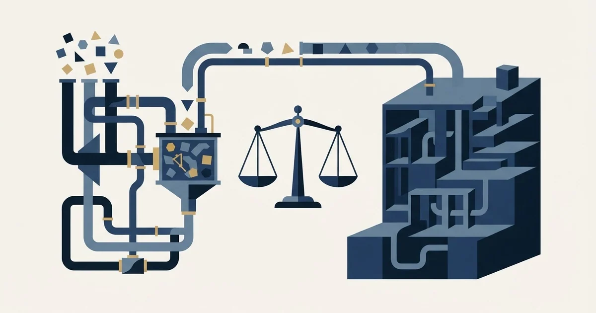 Editorial illustration for Dropcontact vs Salesforce