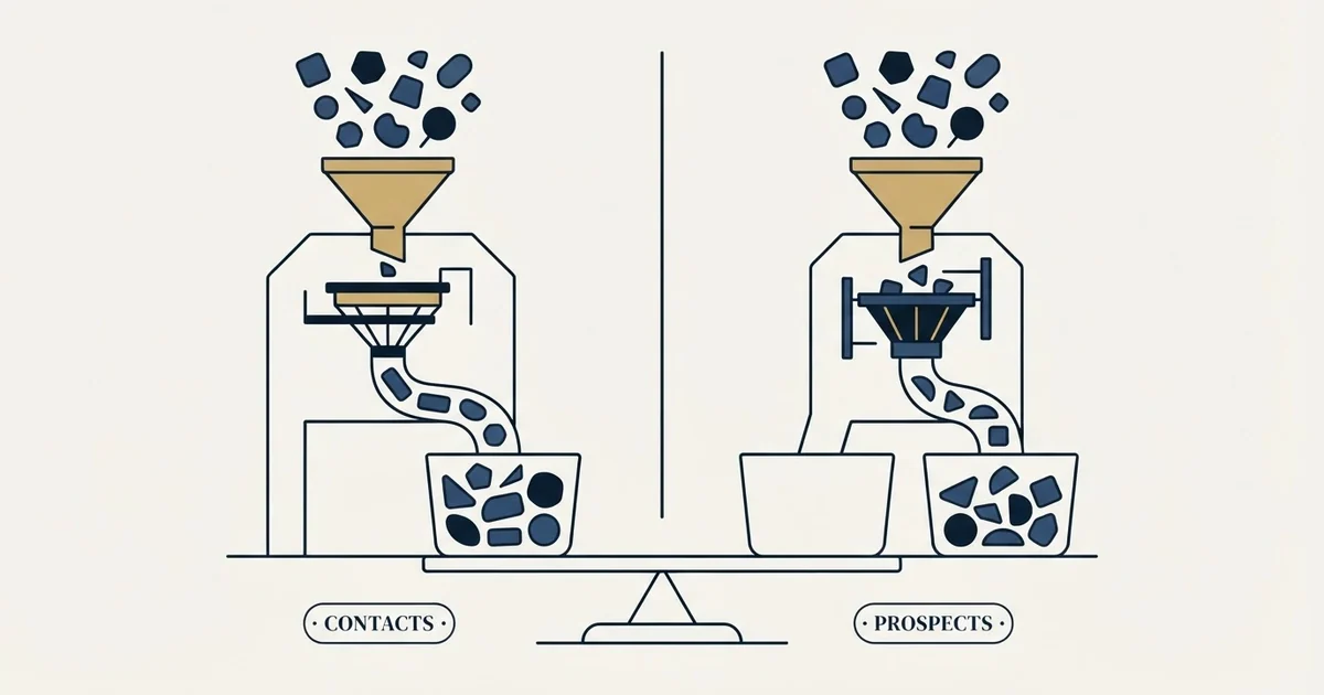Editorial illustration for Dropcontact vs UpLead