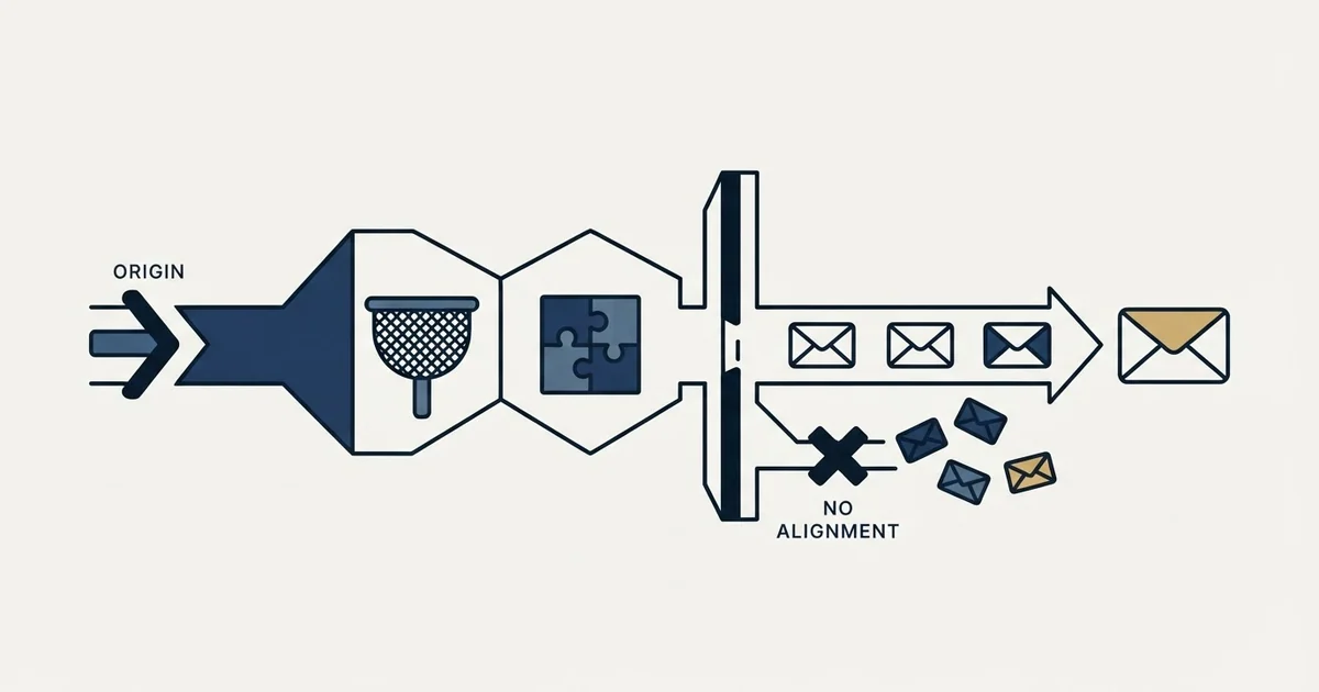 Editorial illustration for DMARC for Email