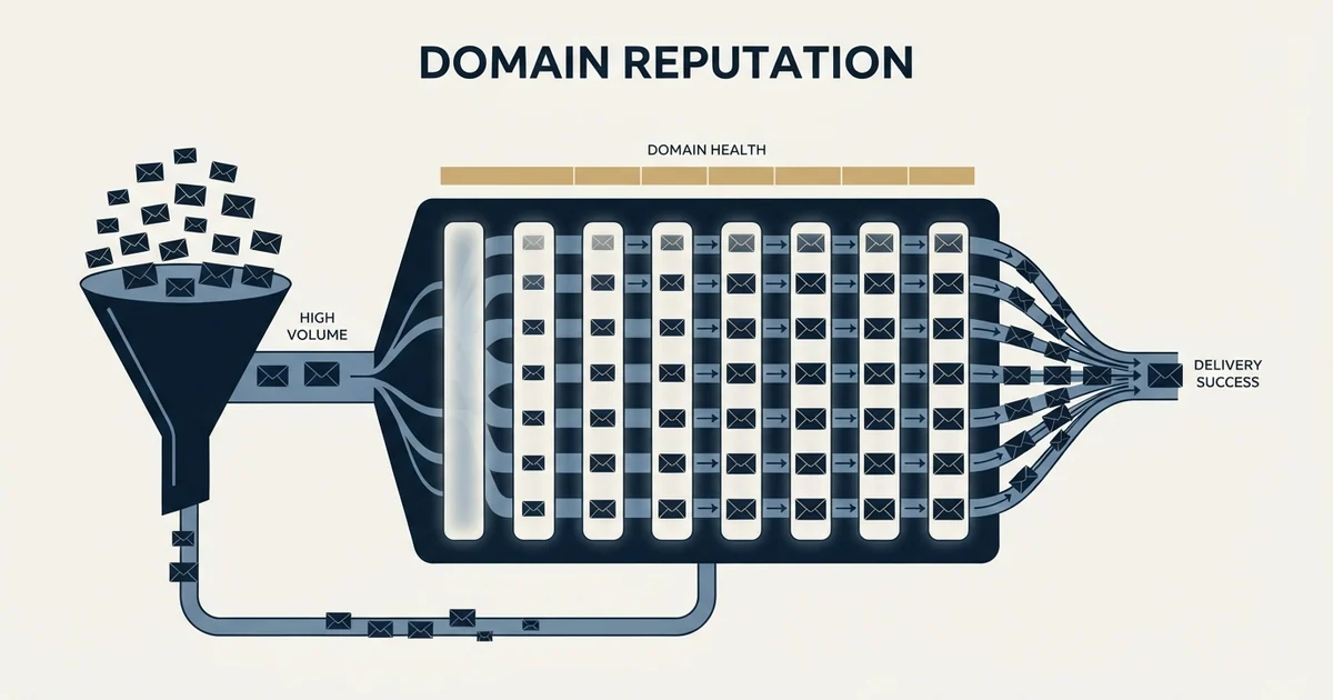 Editorial illustration for Email Domain Reputation