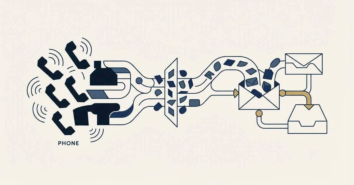Editorial illustration for Email Finder by Phone Number
