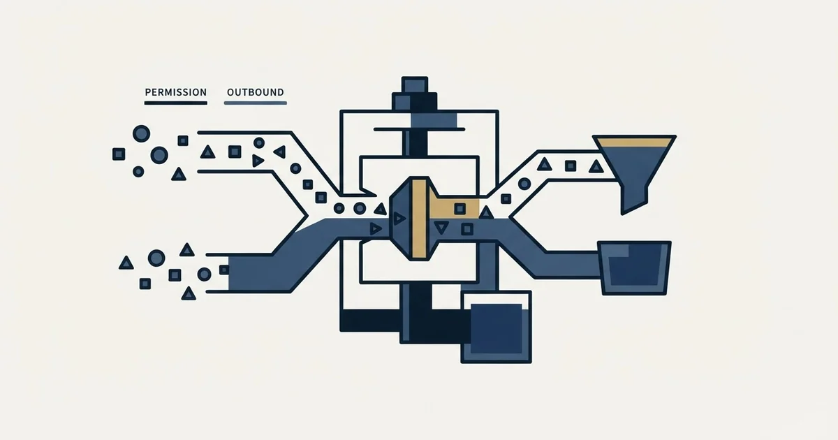 Editorial illustration for Email Marketing Lead Generation
