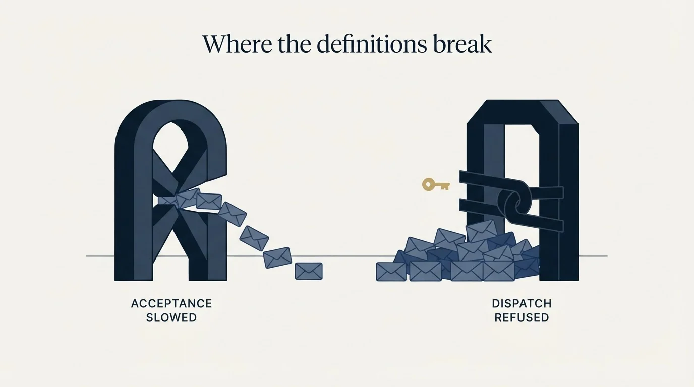 Section illustration: Where the definitions break