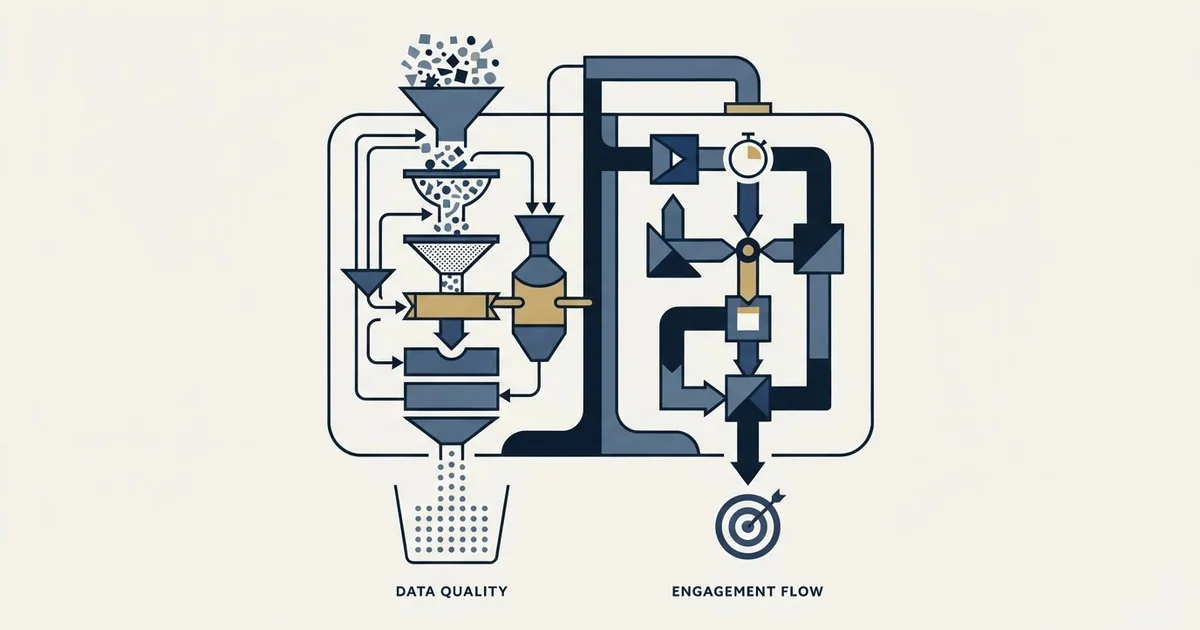 Editorial illustration for Emailable vs Koncert