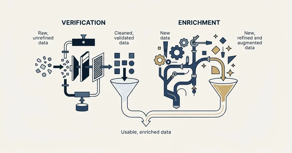 Editorial illustration for Emailable vs Skrapp.io