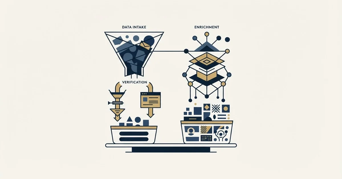 Editorial illustration for Emailable vs ZoomInfo