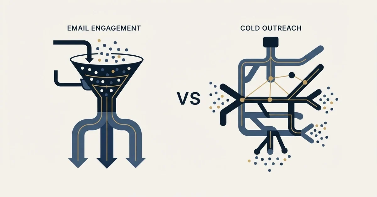 Editorial illustration for Emailchaser vs Expandi