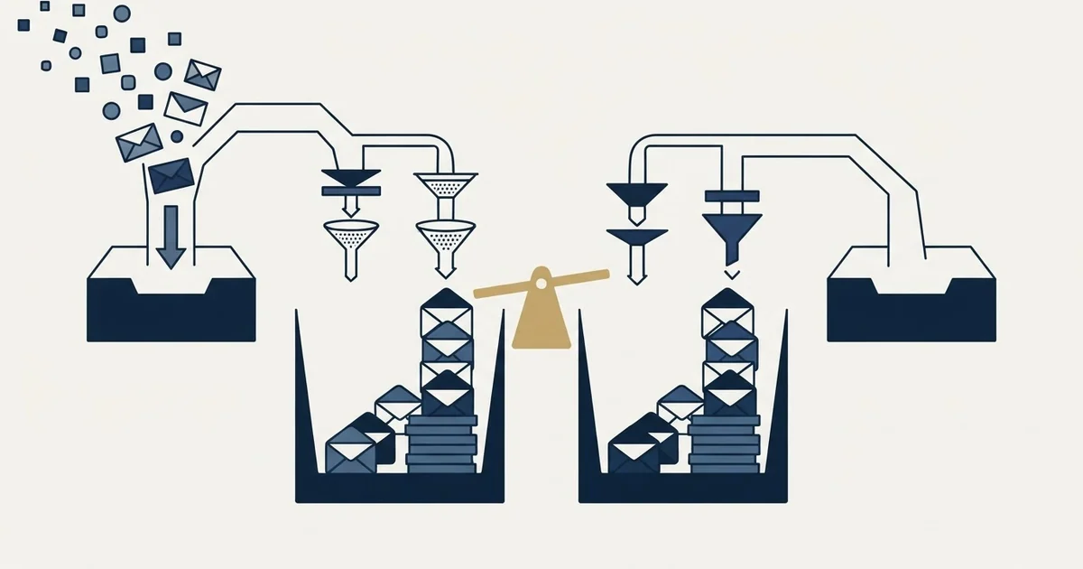 Editorial illustration for Emailchaser vs Mailarrow
