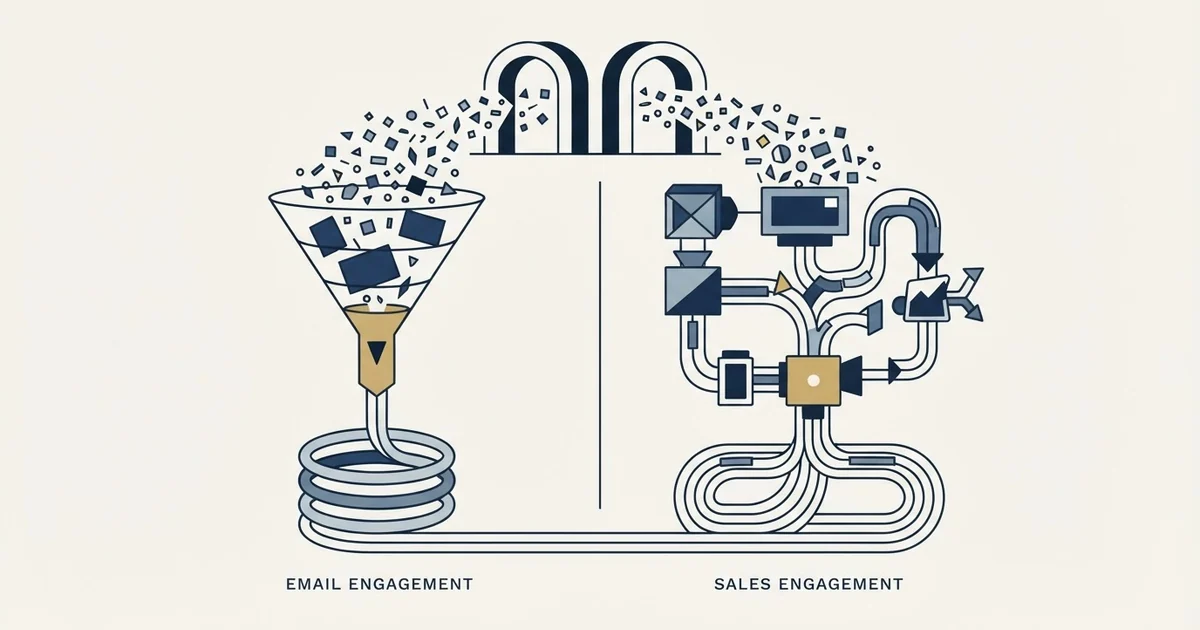 Editorial illustration for Emailchaser vs Outreach