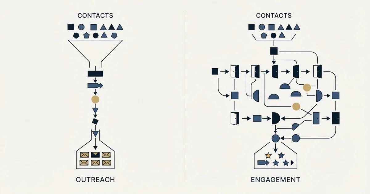 Editorial illustration for Emailchaser vs Regie.ai