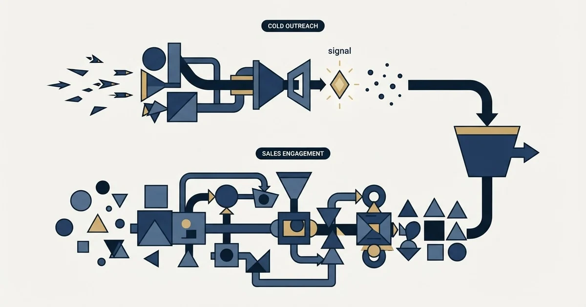 Editorial illustration for Emailchaser vs Revenue.io