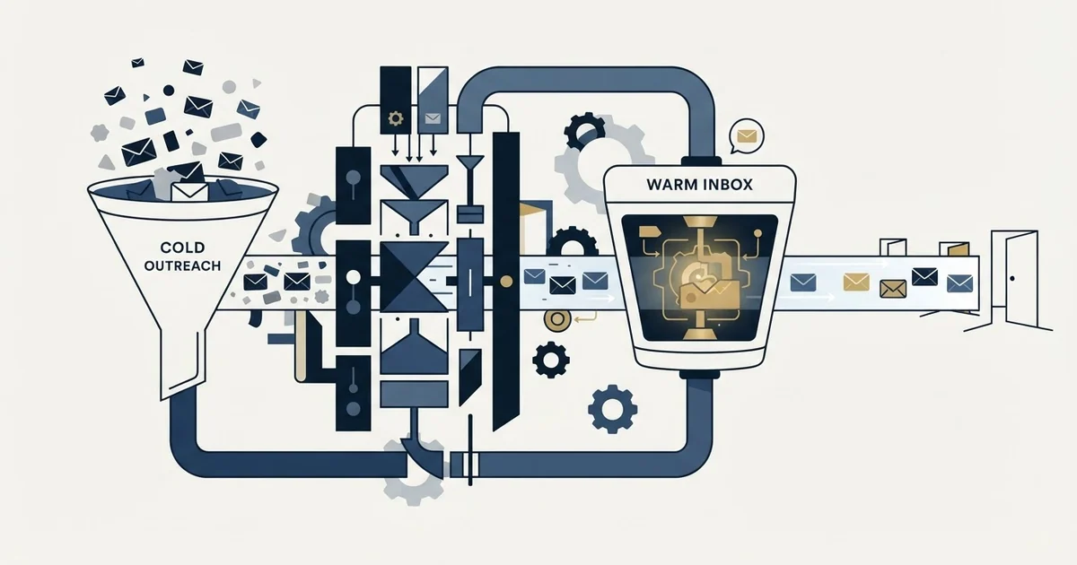 Editorial illustration for Emailchaser vs Warmbox